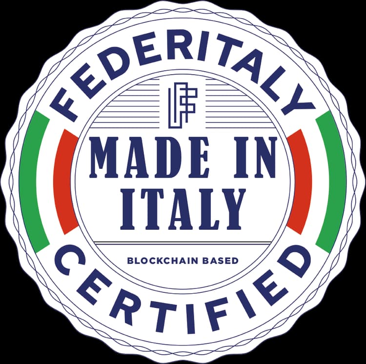 Certificazione Federitaly 100% Made in Italy